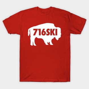 Buffalo Dyngus Day Capitol 716ski Polish Buffalo 716 T-Shirt